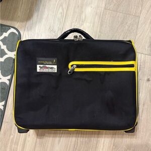 Black and Yellow Men's Carrier luggage